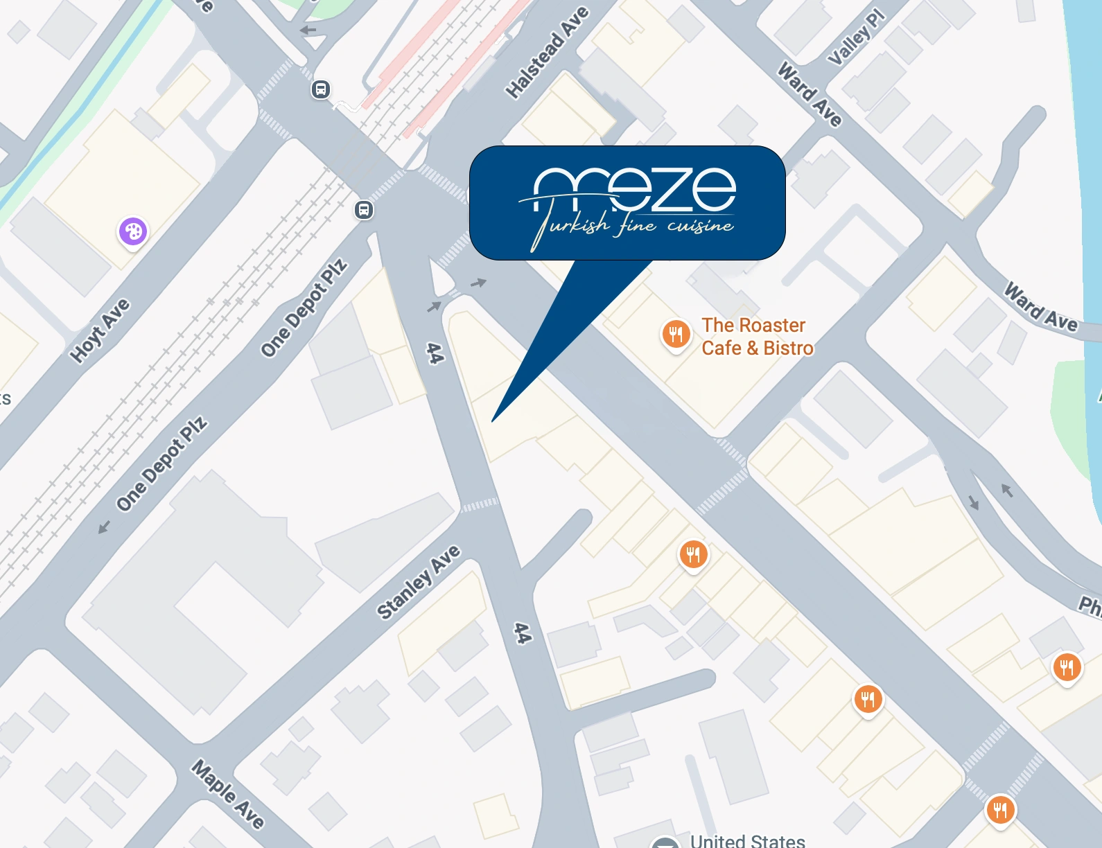 Meze Turkish Cuisine location map